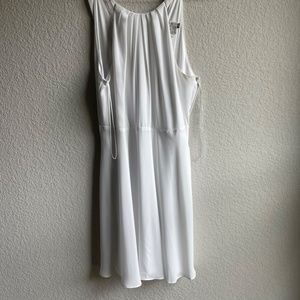 White Express Mini Dress